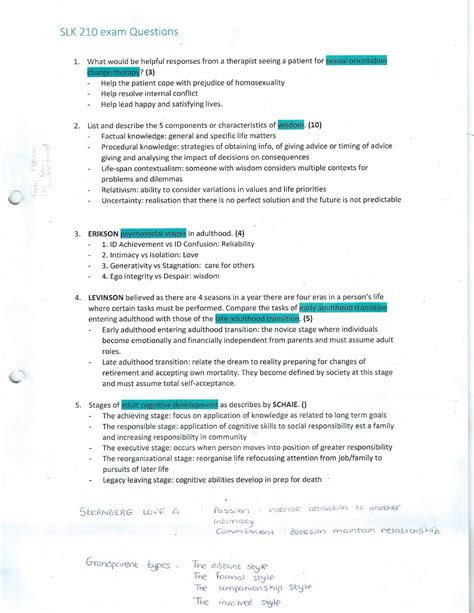 Exam 2018, questions and answers .
